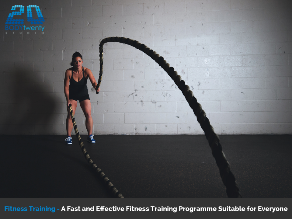Fitness training programmes suitable for everyone
